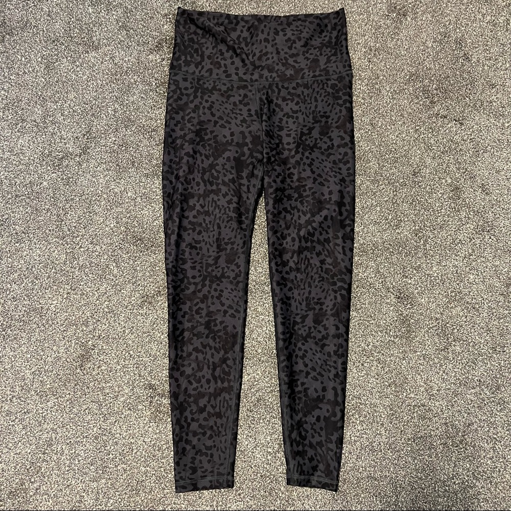 Old Navy Black Printed Leggings L